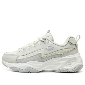 Кроссовки dlites 1.0 'light grey' Skechers, серый