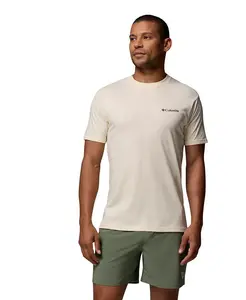 Мужская футболка с принтом Armor Columbia, слоновая кость/кремовый