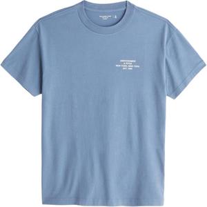 Abercrombie＆Fitch Футболка мужская синяя