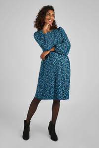 Двухслойное платье для беременных и кормящих мам Jojo Maman Bébé, синий