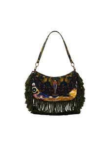 Desigual Плечевая сумка в оливковом цвете