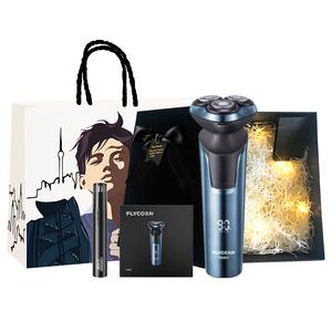 FS901 бритва с поворотной головкой, полностью моющаяся, для влажного и сухого бритья FLYCO, fs901 men's box (nose hair trimmer)