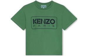 Детская футболка Kenzo, зеленый