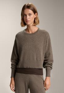 Джемпер OYSHO ROUND-NECK, Brown