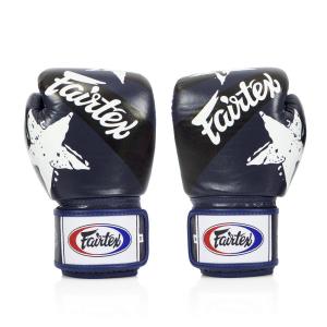 Перчатки Fairtex Universal Gloves Tight-Fit Design-Nation Prints Collection, синий