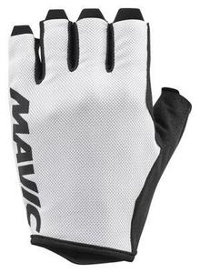 Короткие перчатки Mavic Ksyrium Pro, белые/черные