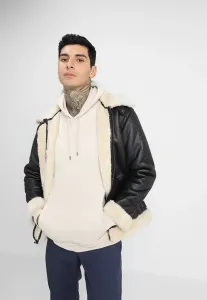 Куртка из искусственной кожи Alpha Industries, Black