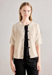 Кардиган Marc O'Polo SHORTSLEEVE ROUND NECK, Sandy Melange/Beige