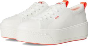 Кроссовки Keds Skyler Lace-Up, цвет Snow White/Coral Outsole