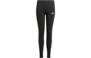 Детские трикотажные спортивные штаны Adidas с лампасами, черный