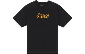 Футболка Secret Ss, выцветшая, черная Drew House, черный