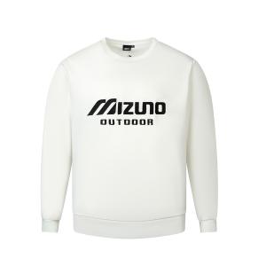 Свитшоты Unisex Crew Neck утолщенные Heavyweight Mizuno, белый