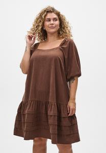 Платье Zizzi Day dress, Fondue Fudge/Brown