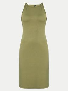 Платье Pieces, зеленый