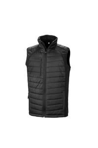 Черный - Утепленный жилет из мягкого материала Compass Result, черный