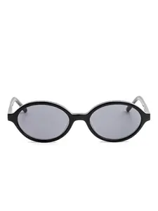 Солнцезащитные очки Bless в овальной оправе Kaleos, черный