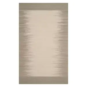 Ковер из шерсти в рамке «Килим Кэрол» с абстрактным рисунком Safavieh, мультиколор, 122x183 см