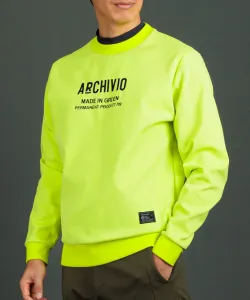 Пуловер из картона с вышивкой спереди и защитой от УФ-излучения Archivio, цвет Yellow(049)