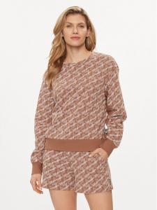 Толстовка обычного кроя Ea7 Emporio Armani, коричневый