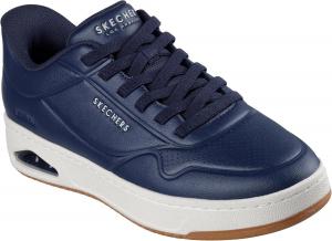 Мужские кроссовки Skechers Uno Ctl - удобные слипоны без застежек, темно-синий