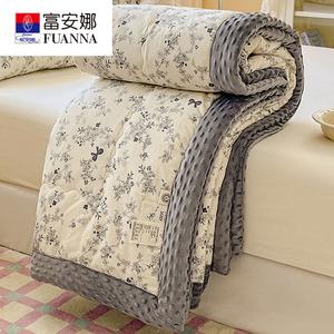 Fuanna Зимнее одеяло из хлопка 220x240 см, вес 4,5 кг, плюш Doudou, класс A