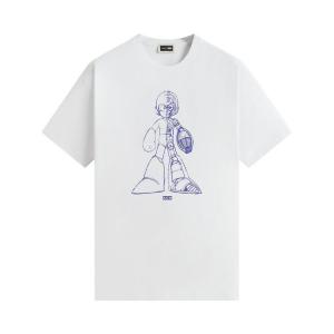 Винтажная футболка Kith x Capcom Mega Man Sketch, белый