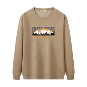 Свитшот Unisex City Casual Collection Jeep, темно-coffee