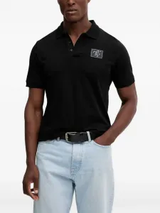 Поло с нашивкой X Paris Hilton Karl Lagerfeld, черный