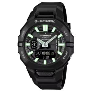 CASIO G-Shock кварцевые часы на ремешке из смолы для мужчин с черным циферблатом