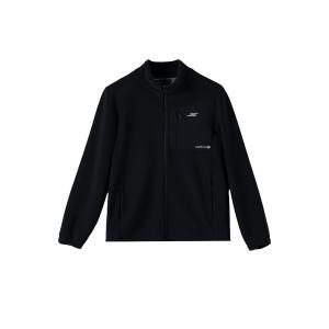 Зимнее пальто с бархатистой текстурой для мужчин Skechers, темно синий