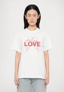 Футболка Fiorucci WOMEN KISSING ANGELS LOVE REGULAR, White