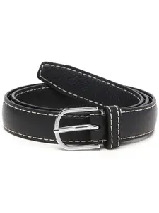 Ремень с декоративной строчкой TOTEME, черный