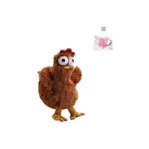 Милые креативные игривые курочки-несушки плюшевый кулон 13см высота PUDOWRABBIT