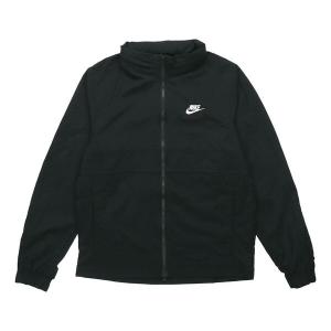 Куртка Nike Sportswear Woven Jacket Men White/Grey Black, черный