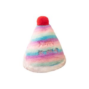 Плюшевая кукла в праздничном колпаке высота 35см LOGISTAR