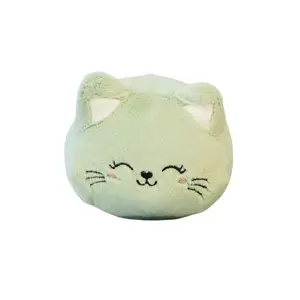 Котенок на веревочке, мягкие и милые плюшевые куклы-подвески, высота 13см Dolls and bears dance, зеленый