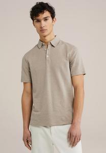 Рубашка поло WE Fashion, бежевый