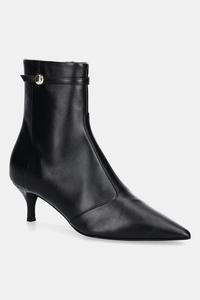 Кожаные ботильоны Sfera Ankle Boot Furla, черный