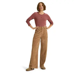 Женские брюки Surf On Cloud Cord Roxy, коричневый