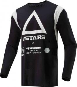 Джерси Techdura для мотокросса Alpinestars, черный
