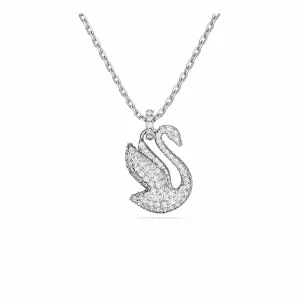 Кулон «Лебедь», средний размер, белый