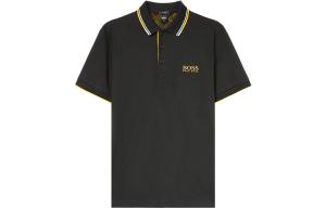 HUGO BOSS Мужская черная поло