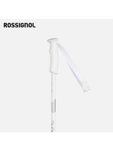 Rossignol Женские лыжные палки Electra, прочный алюминиевый сплав, белый цвет, снаряжение для женского горнолыжного спорта, 115 см (для роста 160-165 см)