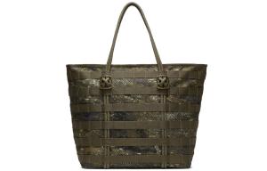 Nike Полиэстеровая хозяйственная сумка унисекс коричнево-зеленая, Brown Green