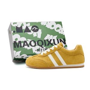 Нескользящие, амортизирующие, износостойкие, легкие, дышащие, низкие кроссовки для скейтбординга для женщин Cat Seven Seeks, Yellow[High-Quality Upgraded-More Comfortable And Durable]