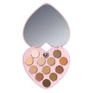 Палитра теней Spinning Hearts Love KimChi Chic Beauty, 01 Lifetime Partner (nude matte)