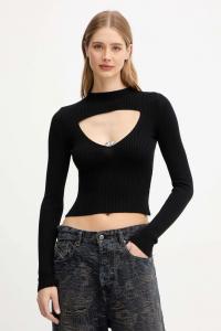 Шерстяной свитер M-OLINA Diesel, черный