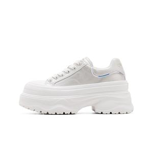 Женские серебристые кроссовки с нескользящей подошвой и массивным верхом C°BANNER, Silver