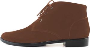 Женские модные ботильоны YDN с низким каблуком, заостренным носком и шнуровкой, чукка, на осень-зиму, повседневные и классические, размеры 4-15 US, Brown