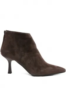 Ботильоны Elise 65 на шпильке Gisel Moire, коричневый